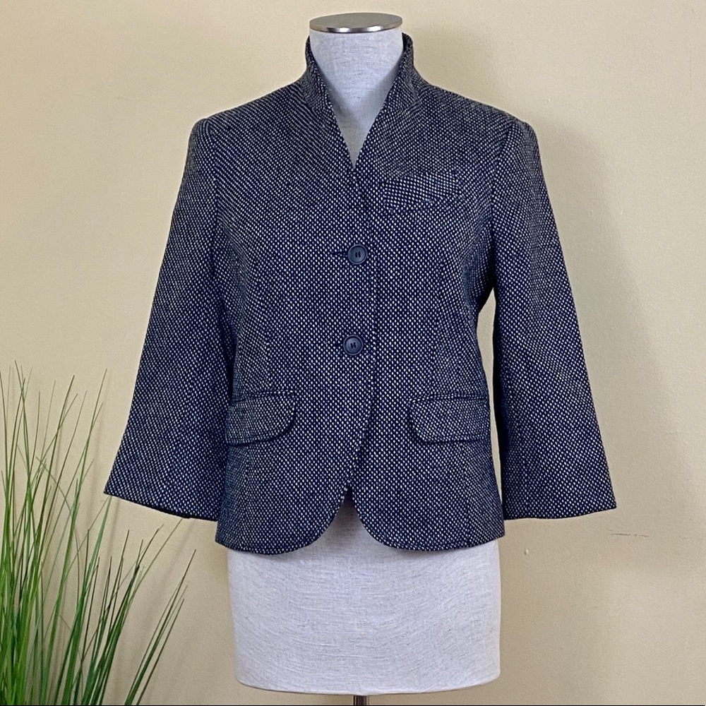 FRENCH CONNECTION *NWT* Black & White Wool Blazer